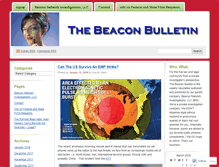 Tablet Screenshot of beaconbulletin.com